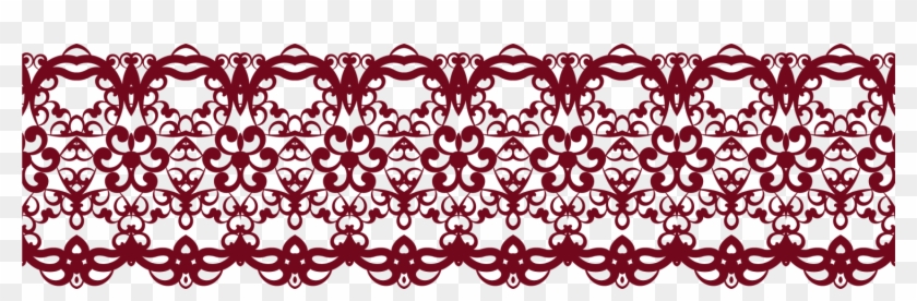 Vector Laces Lace Pattern - Circle Clipart