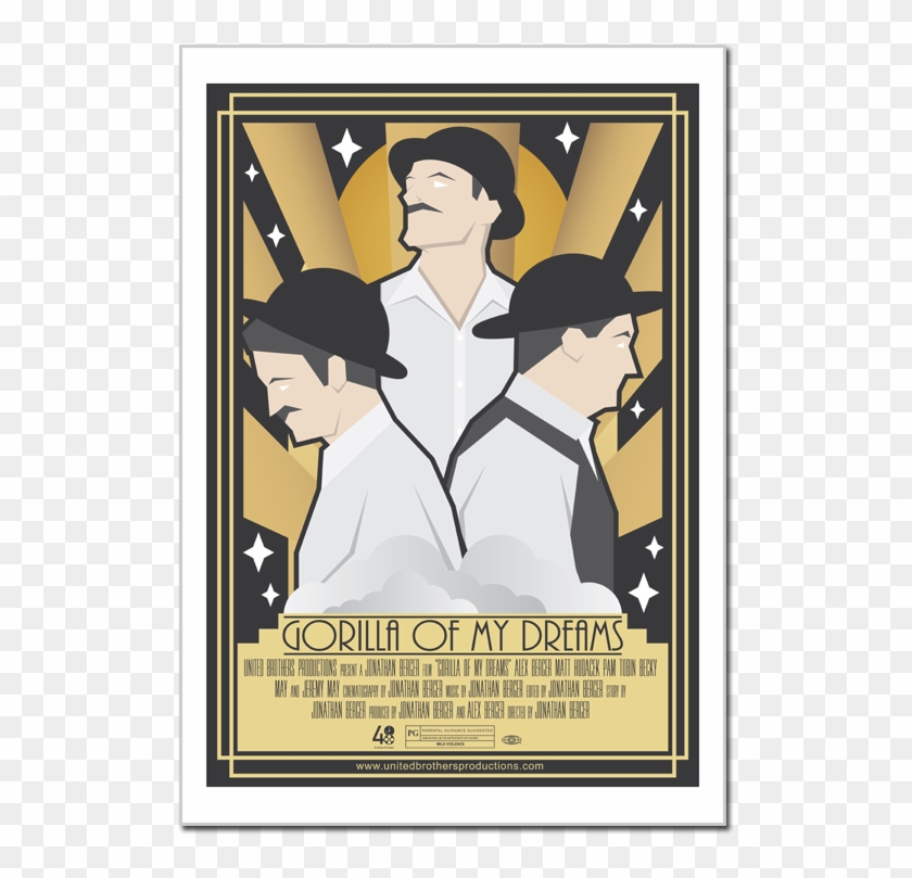 Gorilla Of My Dreams - Poster Clipart #3257825