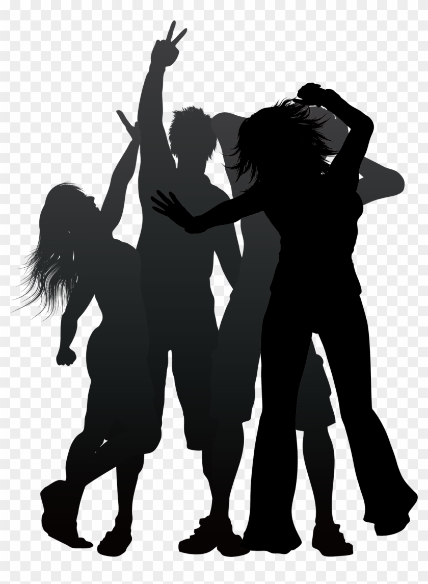 Nightclub People Dancing Png - Party People Background Clipart #3257928