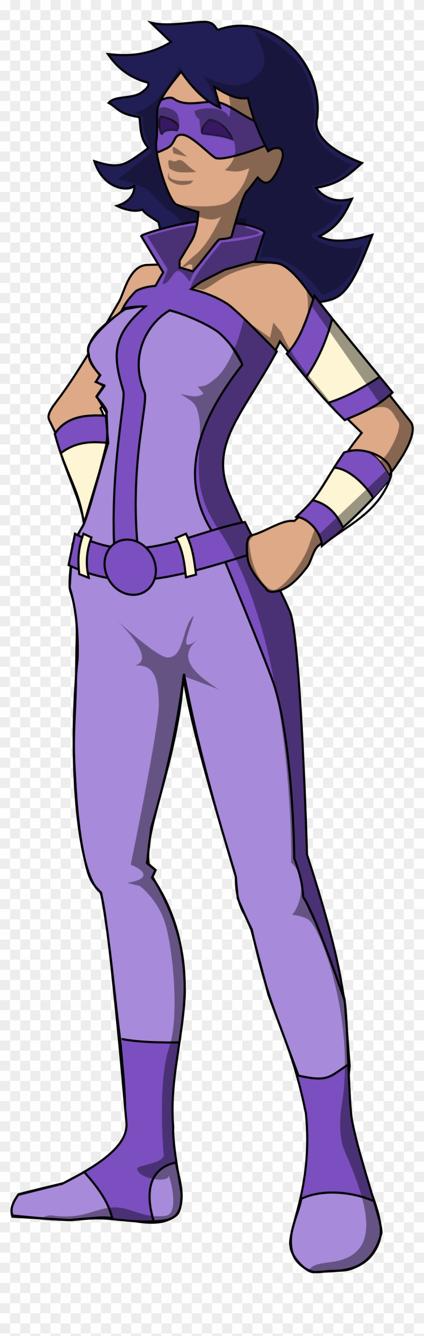 Superhero - Super Villain Clipart Girl - Png Download #3257931