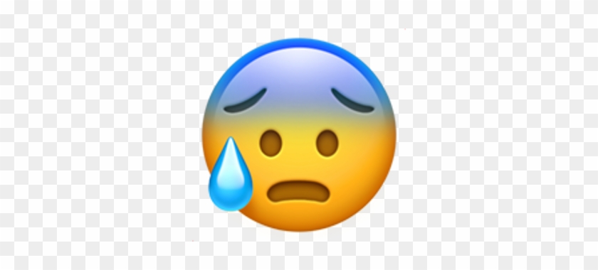 #iphoneemoji #happines #inka #inesa #ines #hovhannisyan - Anxious Face Emoji Clipart