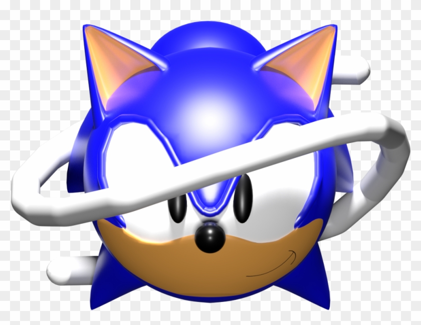 Sonic Saturn Logo Recreation - Cartoon Clipart #3259085