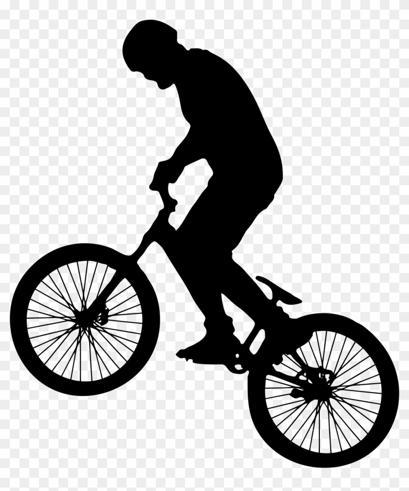Bicycles Png Images Free Download Pictures - Man On Bike Silhouette Clipart
