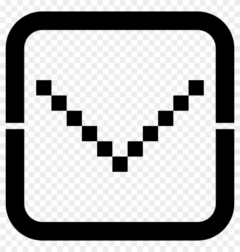 Down Arrow Comments - Heart Pixel Art Clipart #3259892