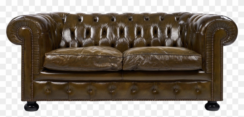 Leather Couch Png - Sofa Bed Clipart