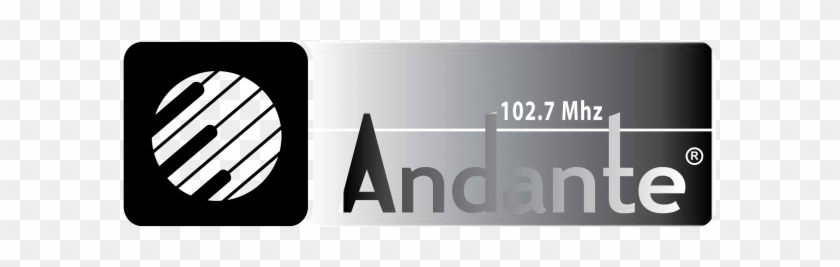 Andante Radio Fm Logo - Traffic Sign Clipart
