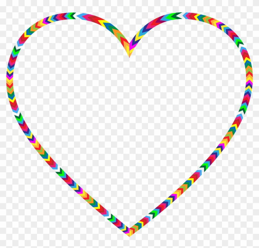 This Free Icons Png Design Of Multicolored Arrows Heart - Gold Hindu Mangalsutra Design Clipart