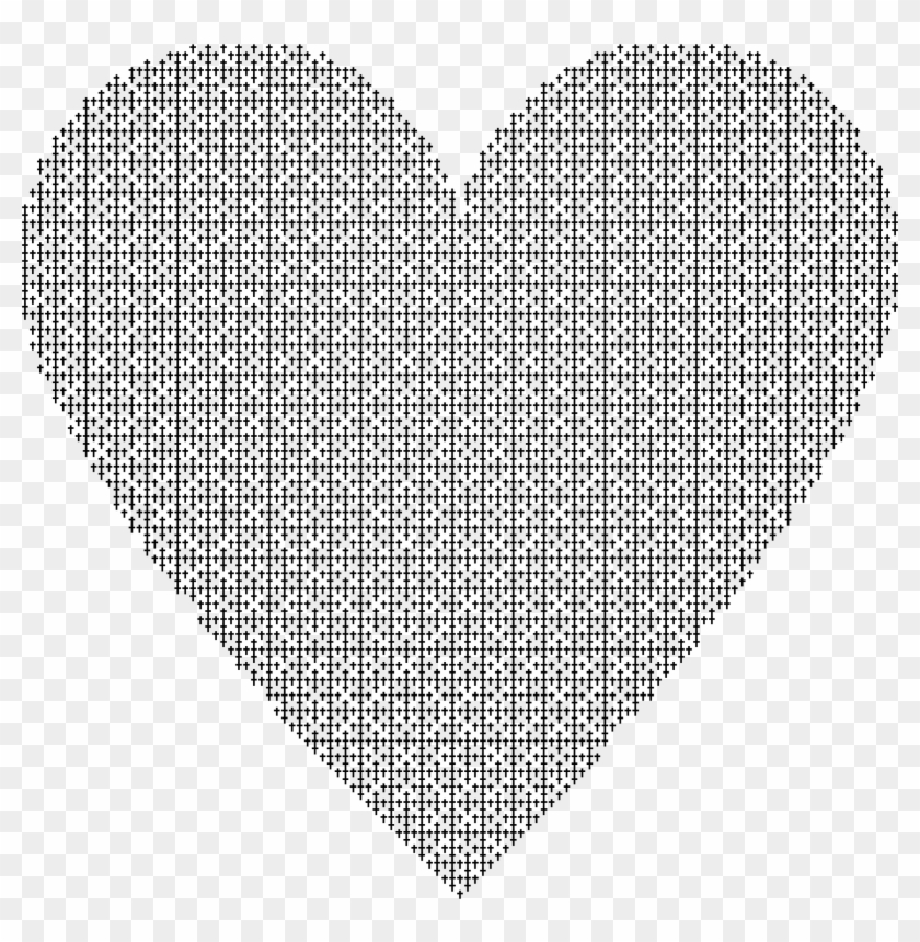 This Free Icons Png Design Of Cross Heart - Heart Clipart #3260828