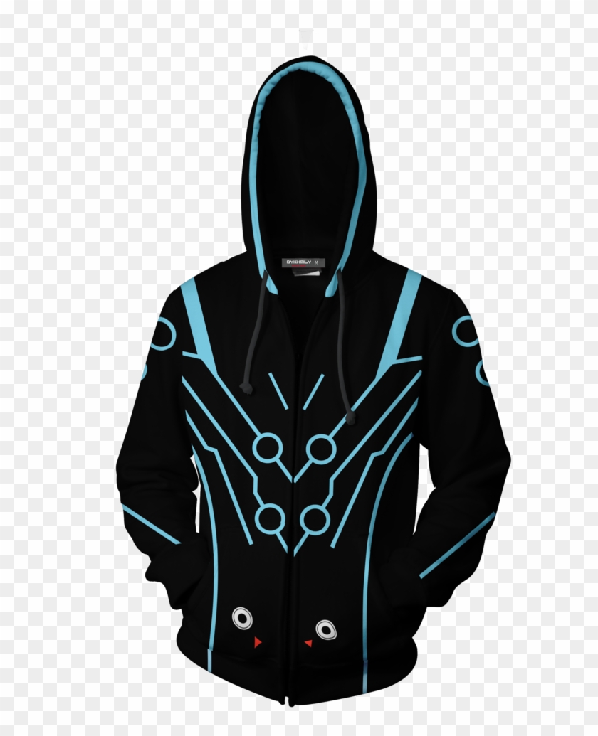 Overwatch Cosplay Genji Carbon Fiber Skin Zip Up Hoodie - Devil May Cry 5 Vergil Coat Clipart #3260909