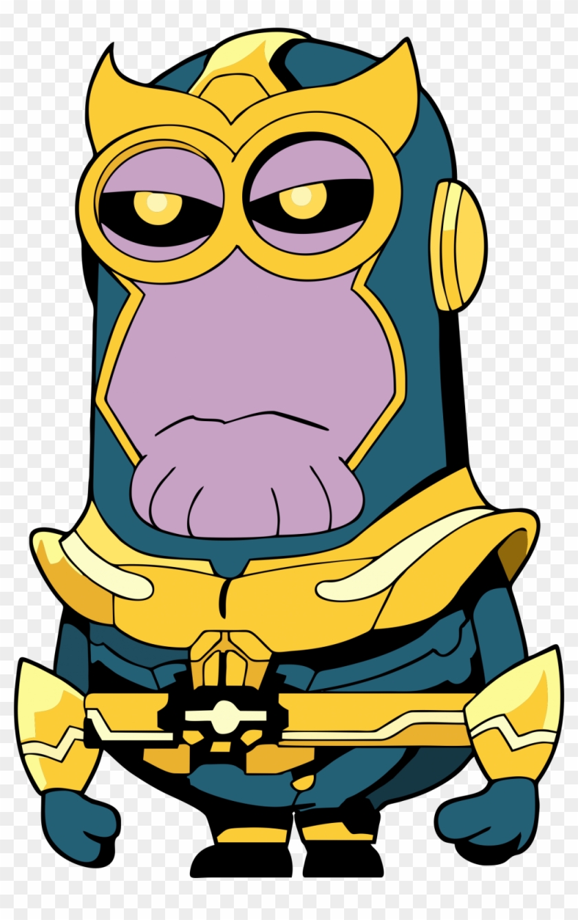 Thanos, Photo Puzzle Game - Thanos Minion Clipart