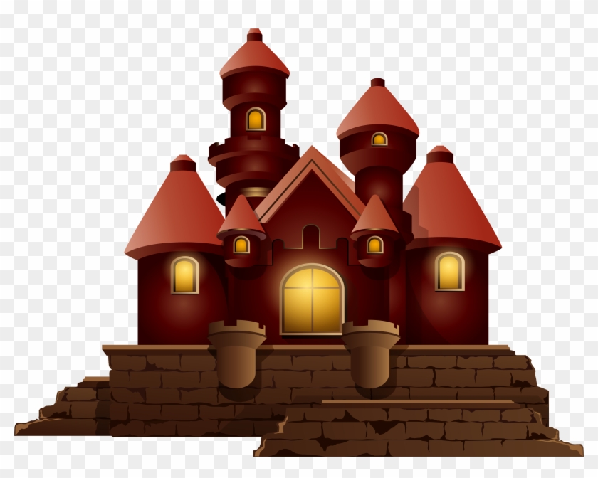 Small Castle House Clipart - Png Download #3261383