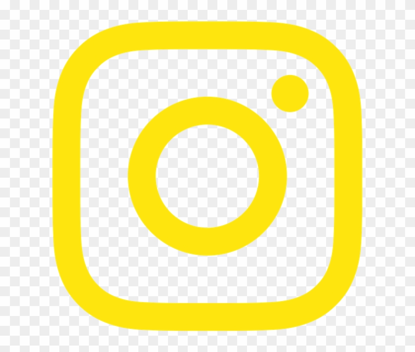 Instagram Icon Aesthetic Yellow