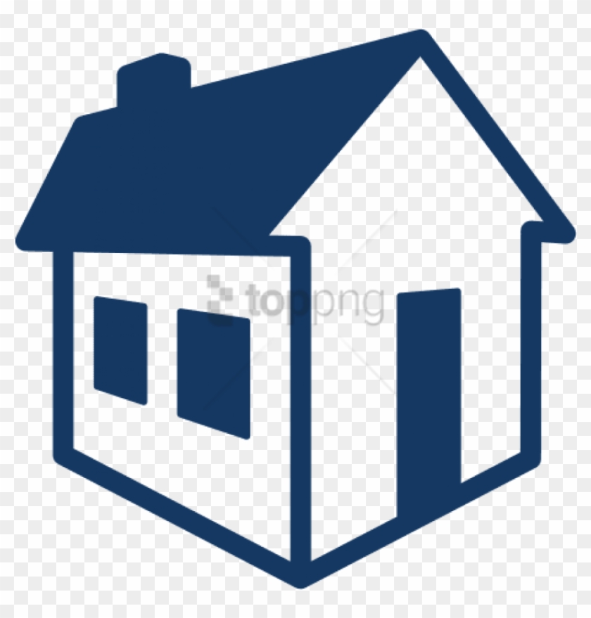 Free Png 3d- - 3d House Vector Png Clipart