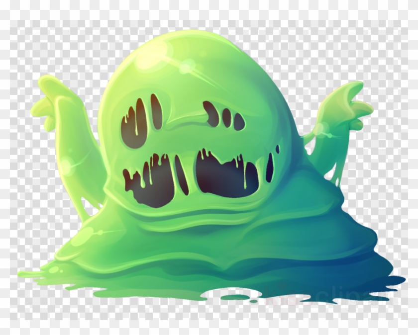 Green Slime Monster Clipart Ooze Green Slime Monster - Slime Monster Png Transparent Png