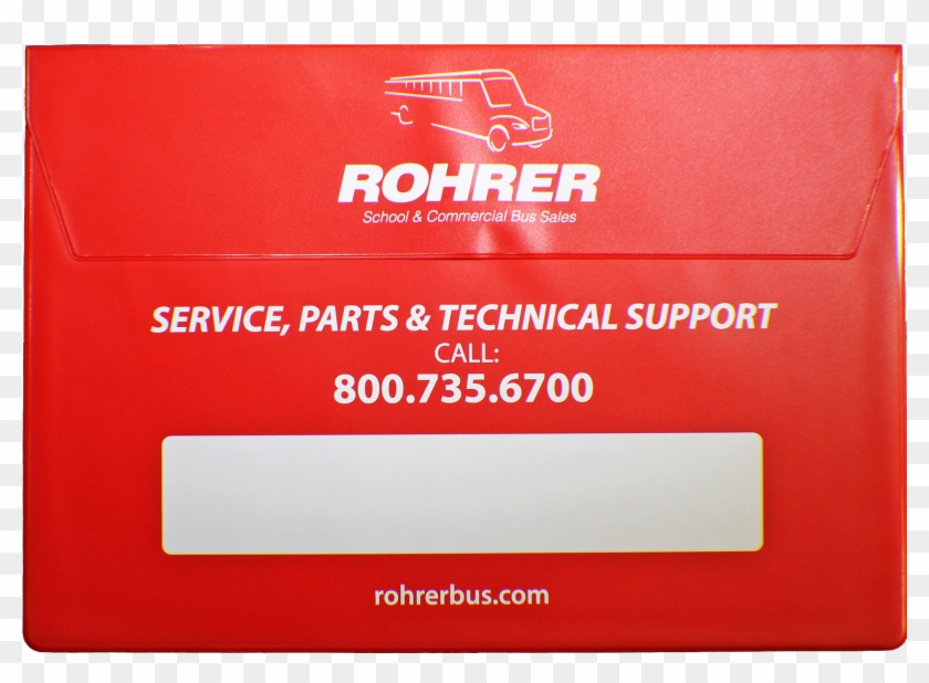 Red Large Vinyl Envelope - City Services Clipart