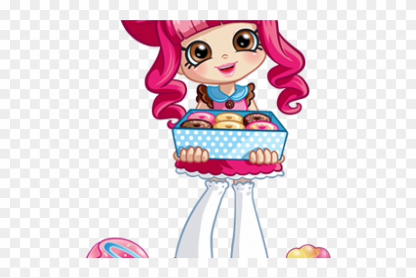 Doll Clipart Shopkins - Donatina Shopkins - Png Download #3263306