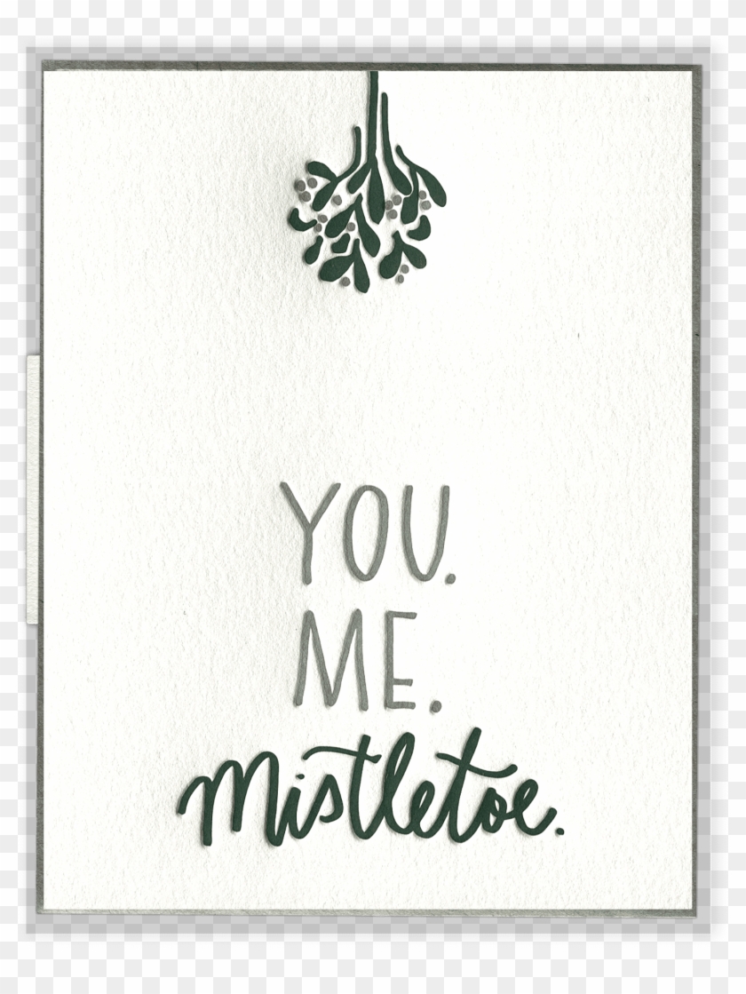 Letterpress Greeting Card - Tree Clipart #3263519