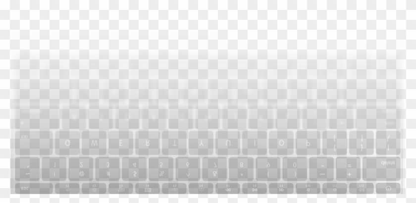Keyboard Reflection Blur - Macbook Pro Keyboard Clipart