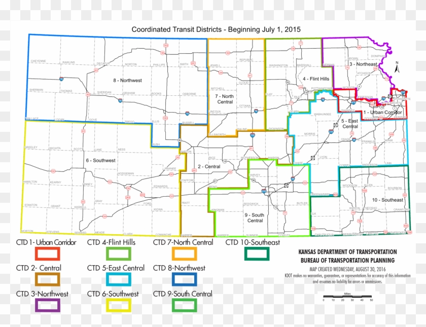 Transit Provider Directory Map - Map Clipart