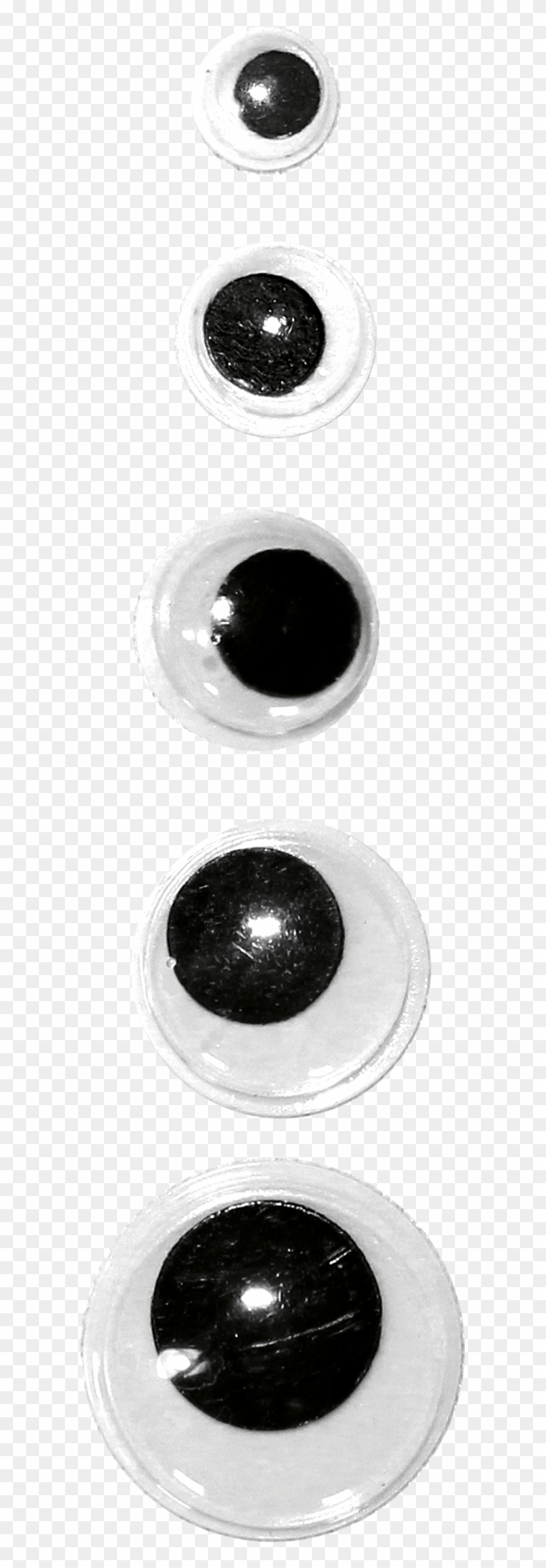 Googly Eyes Black - Circle Clipart #3263973