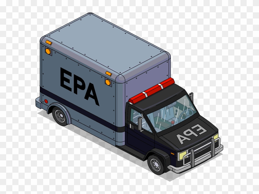 Tsto Epa Truck - Simpsons Tapped Out Vehicles Clipart #3264150