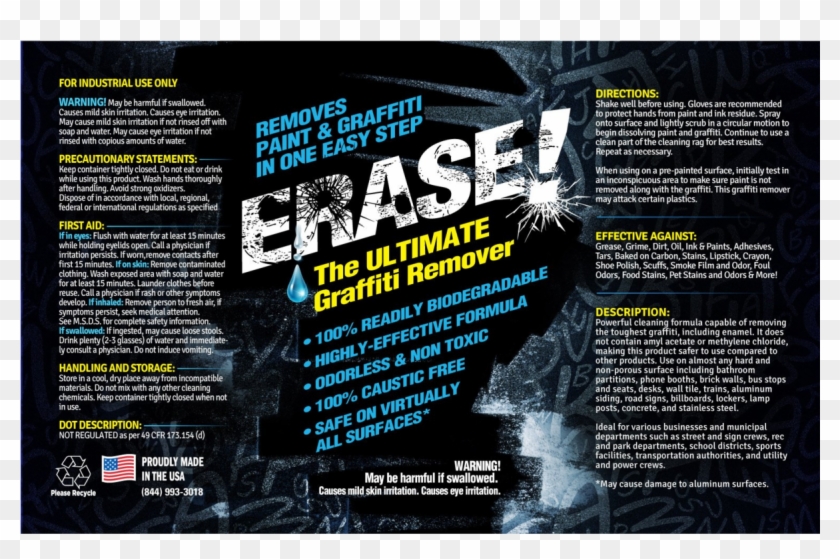 Caustic Replacement Graffiti Remover Factory Direct - Magazine Clipart #3264827