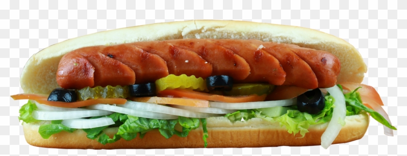 High Definition Hotdog Burger Picture - Fast Food Clipart #3265144