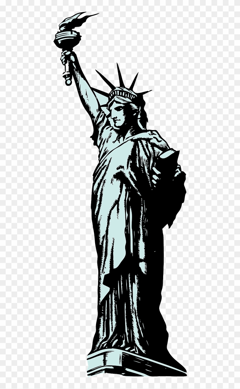 Statue Of Liberty New York Island Png Image - If You Can T Enlist Invest Buy Clipart