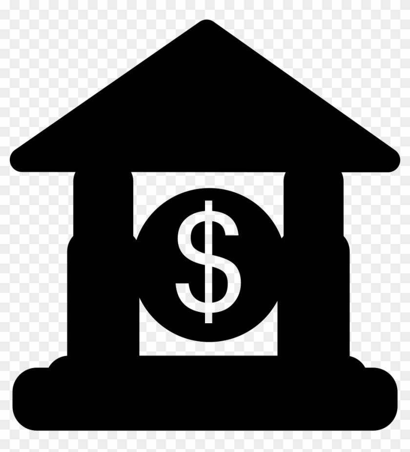 Png File Svg - Bank Logo Building Clipart