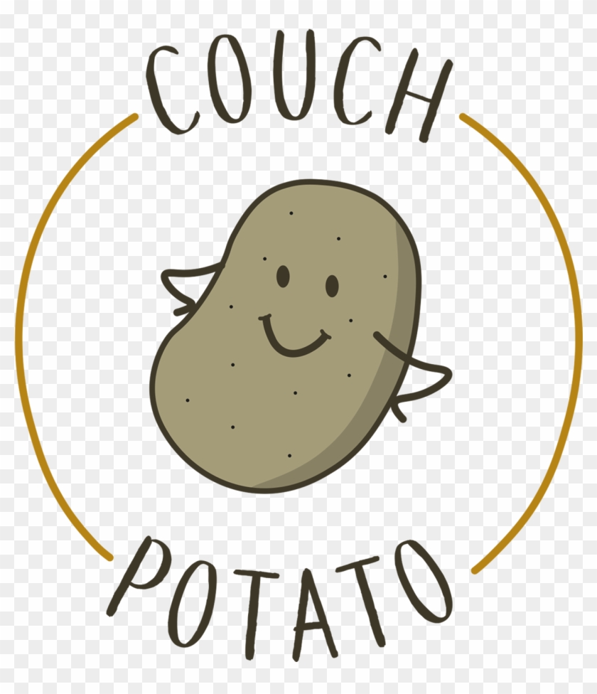 Bold, Playful, Cafe Logo Design For Couch Potato Collective - Blank Clock Face Clipart #3265447