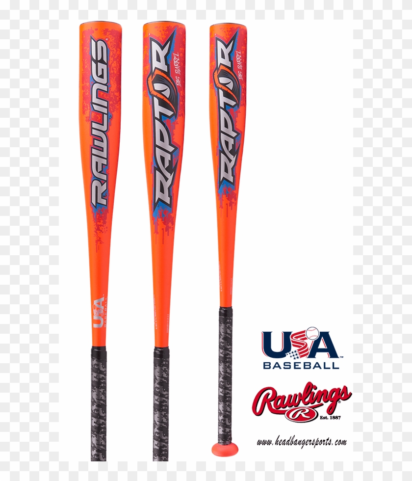 2018 Rawlings Raptor Usa Baseball Bat - Usa Baseball Clipart #3265576