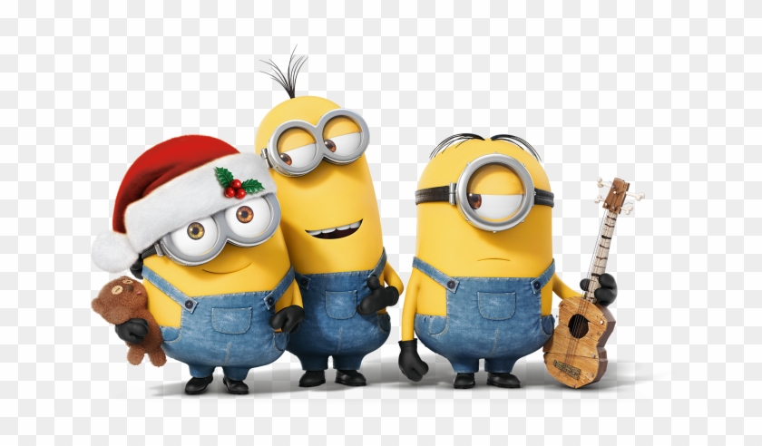 Minion Christmas Png - Миньоны Кевин Стюарт И Боб Clipart