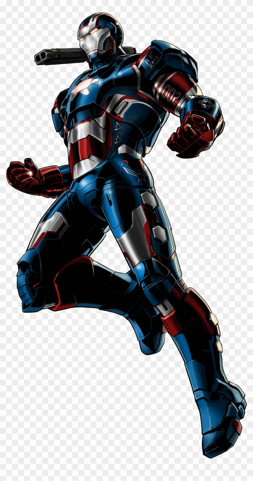 Black Iron Man Png , Png Download - Iron Patriot Captain America Shield Clipart #3265801
