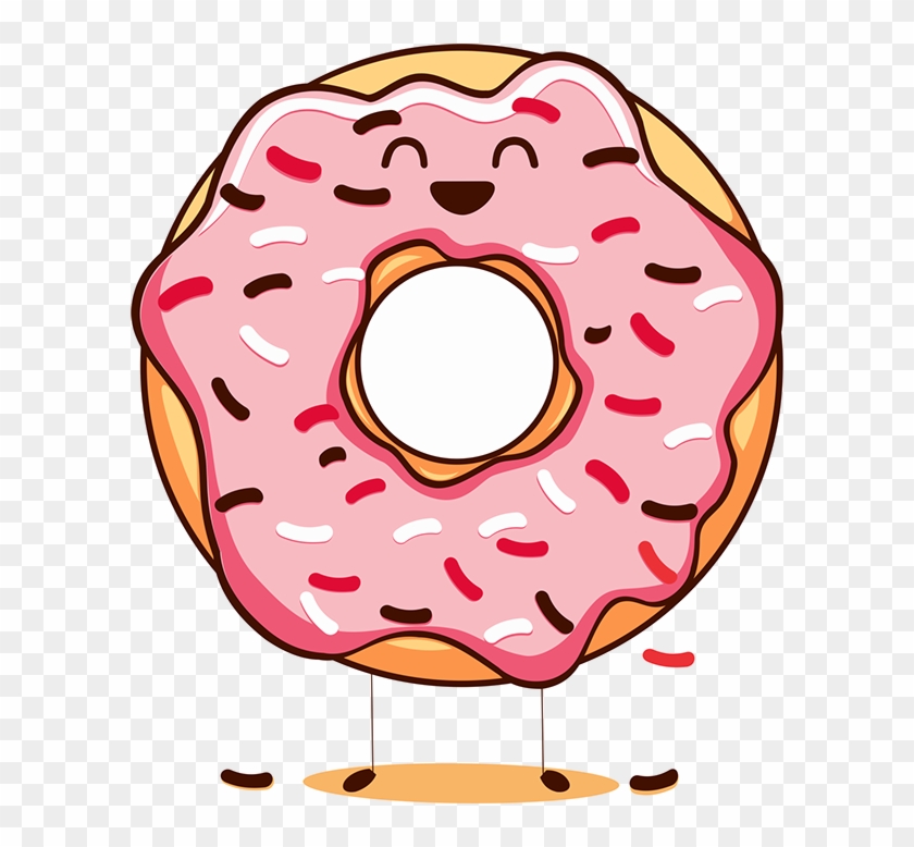 Dougnut Clipart Happy Donut - Happy Doughnut Day 2018 - Png Download