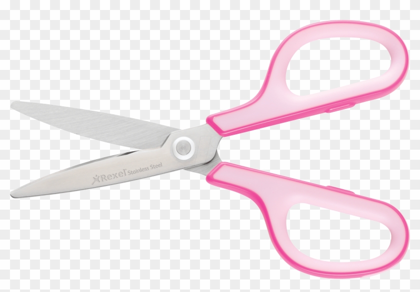 X3 Stainless Steel Scissors, Pink Rexel - Scissors Pink Clipart