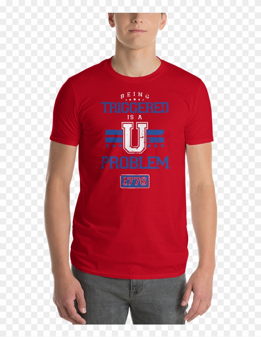 Being Triggered Is A U Problem - Shawn Michaels Red Shirt Clipart