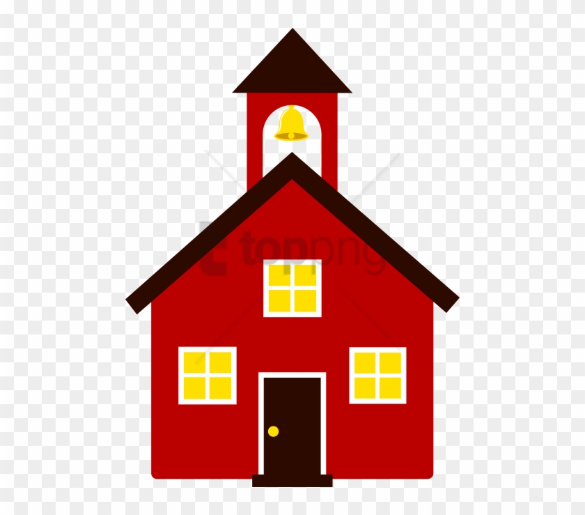 Free Png School Png Png Image With Transparent Background - Little Red Schoolhouse Clipart #3266892