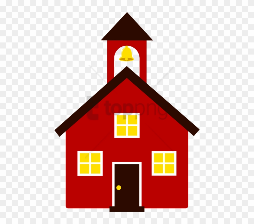 Free Png School Png Png Image With Transparent Background - Little Red Schoolhouse Clipart