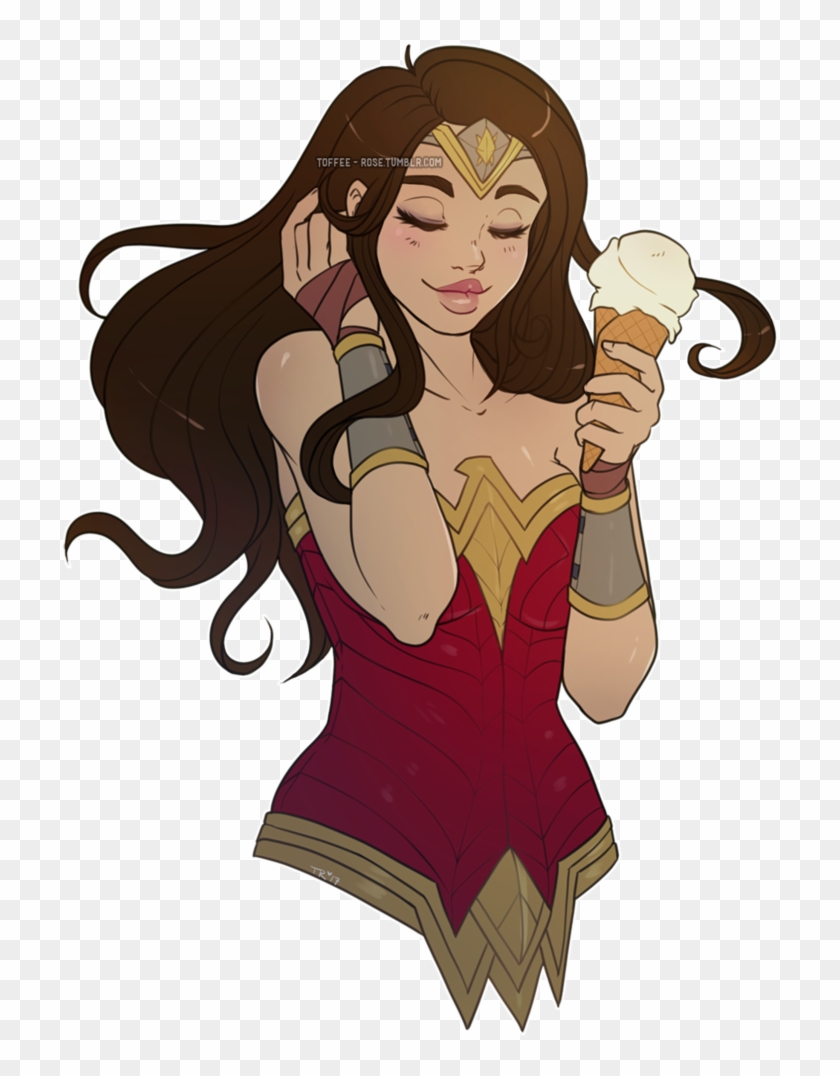 Ares Drawing Wonder Woman - Gal Gadot Wonder Woman Cartoon Clipart