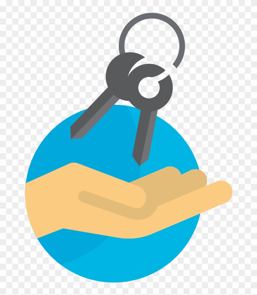 Handing Over Keys Png - Illustration Handing Over Keys Clipart
