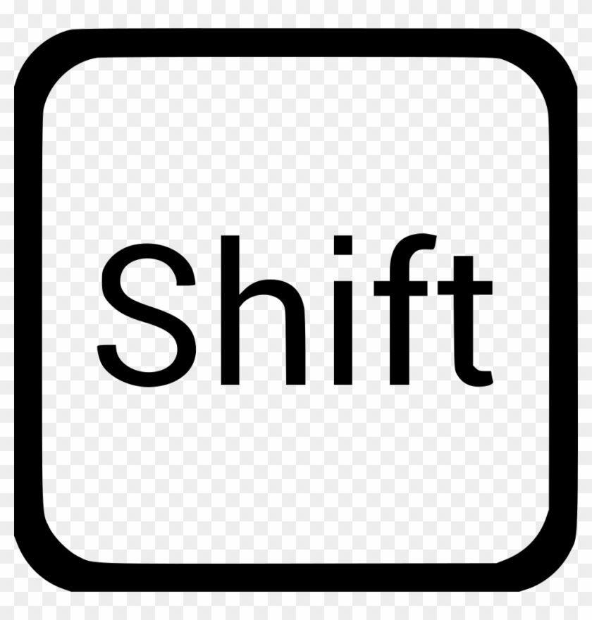Key Shift Function Comments - Audio Described Performance Clipart