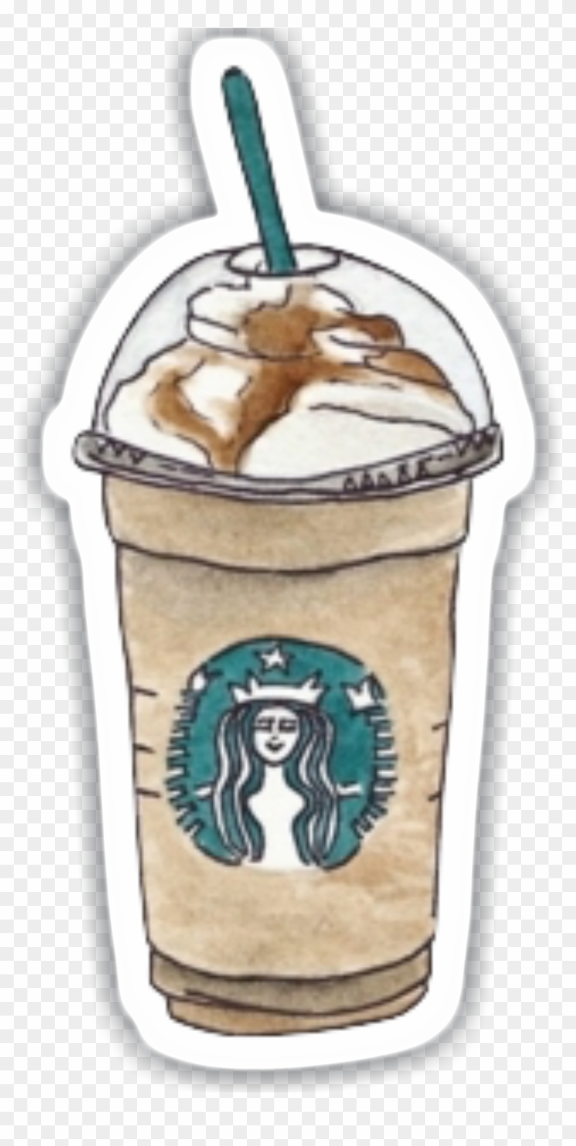 Iced Coffee Hot - Starbucks Overlay Clipart