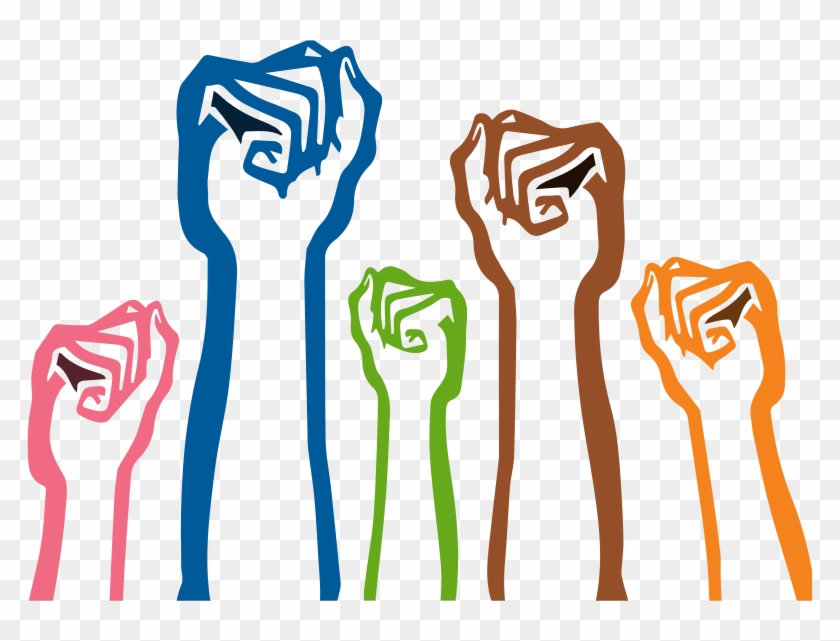 Fist Clipart Empowerment Transparent Background - Raised Fist Png