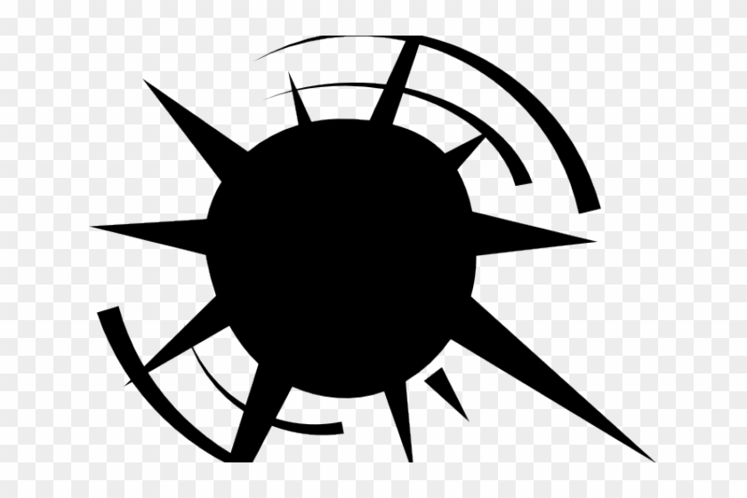 Original - Bullet Hole Vector Png Clipart