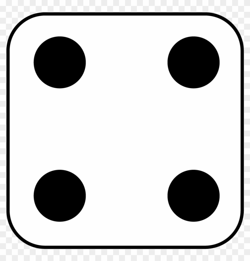 Dice Clipart Number 3 - Clip Art Dice Face - Png Download