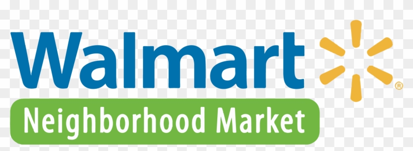 Walmart, Walmart Neighborhood Market, Logo, Text Png - Walmart Neighborhood Market Logo Png Clipart