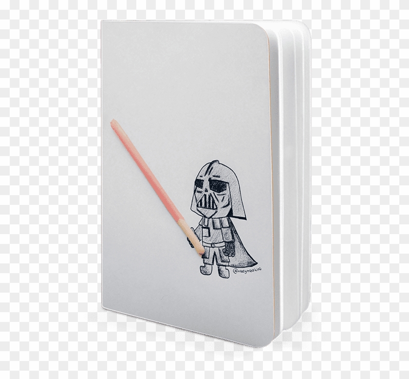 Dailyobjects Darth Vader A5 Notebook Plain Buy Online - Cartoon Clipart #3268340
