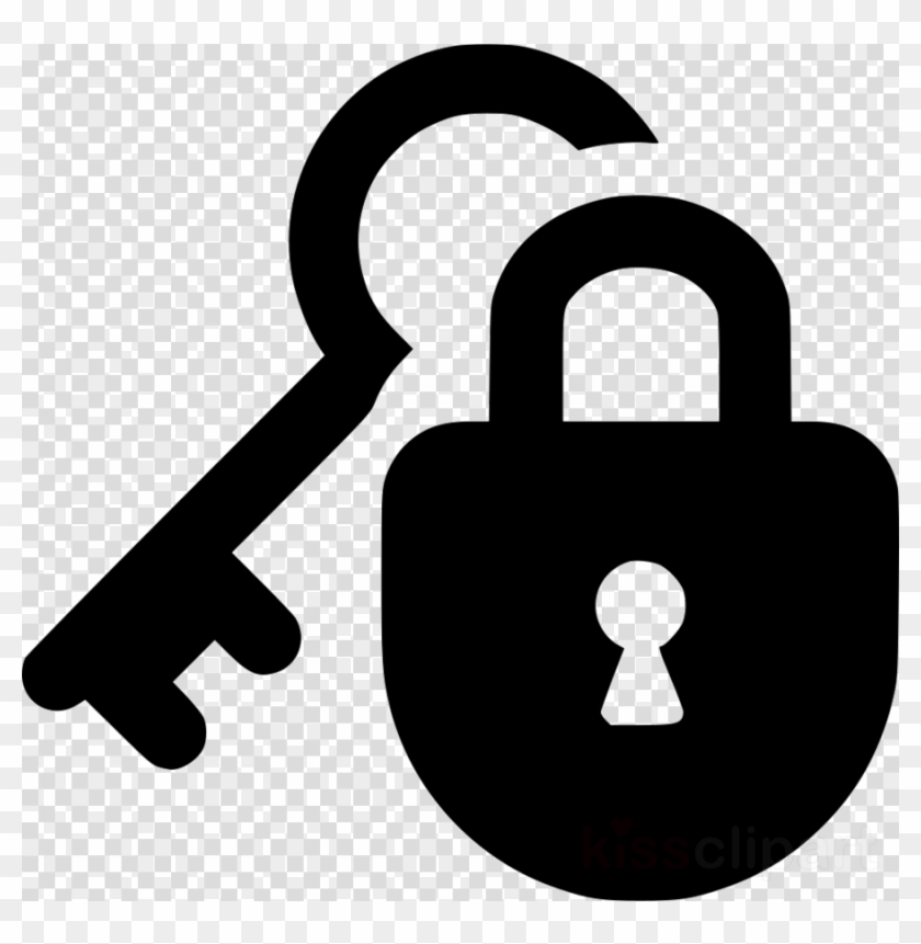 Location Icon No Background , Png Download - Lock And Key Icon Png Clipart