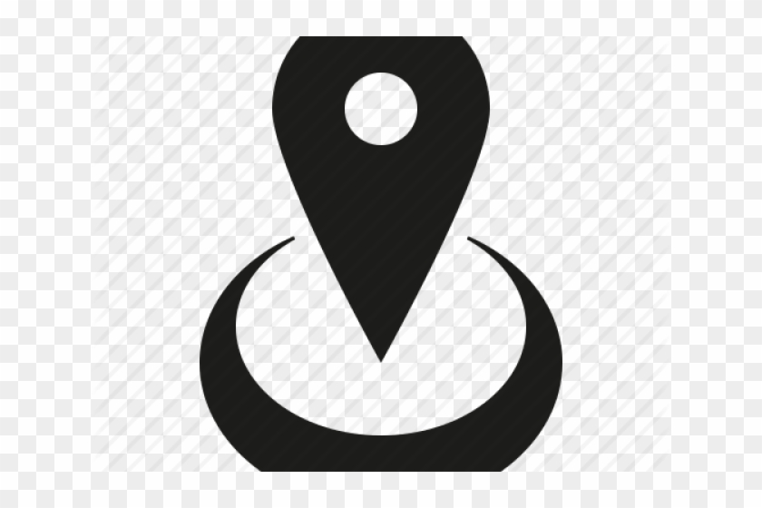 Search Icon Location - Circle Clipart