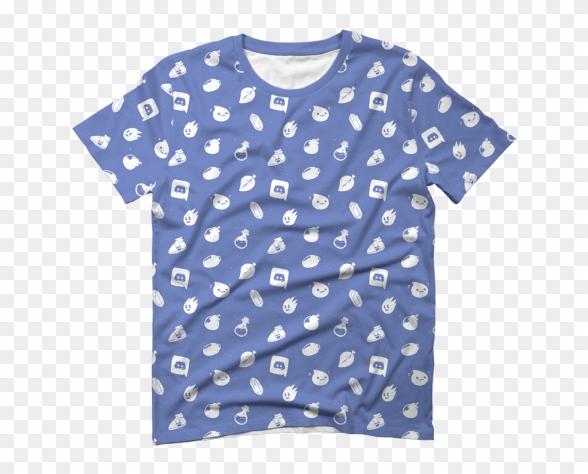 Discord All Over - Designed All Over Shirts Clipart #3268515